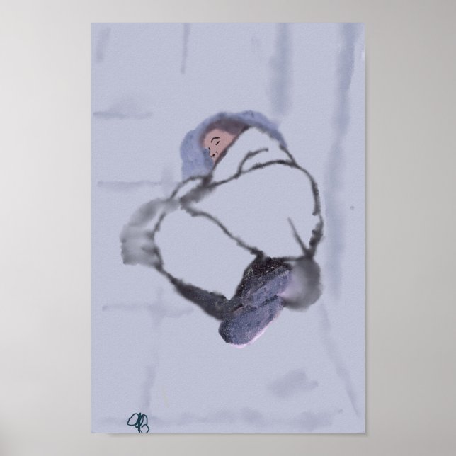 Poster Sem-teto em Toronto (Frente)