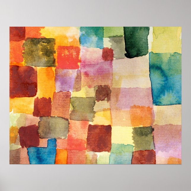 Poster Sem título (1914) por Paul Klee (Frente)