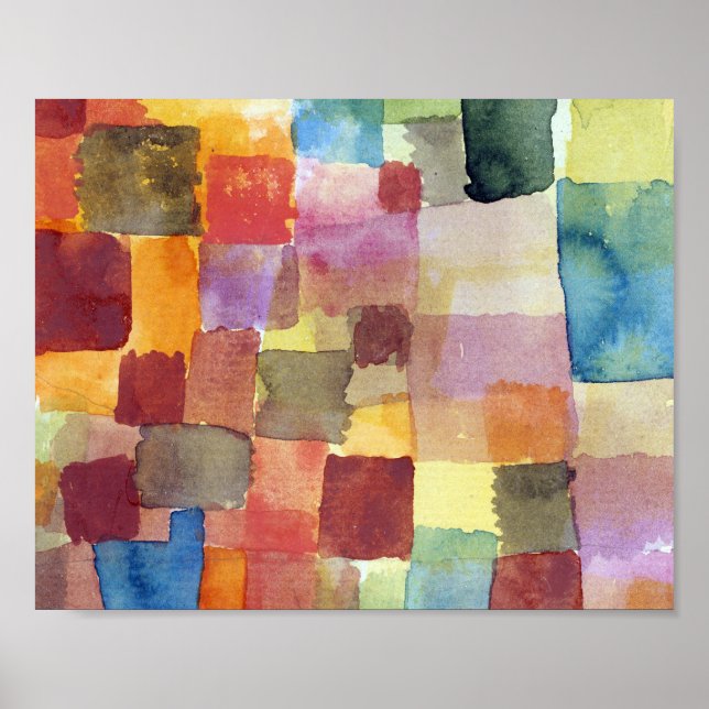 Poster Sem título: Paul Klee 1914 (Frente)