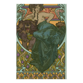 Pôster Sem título por Alphonse Mucha (1902)