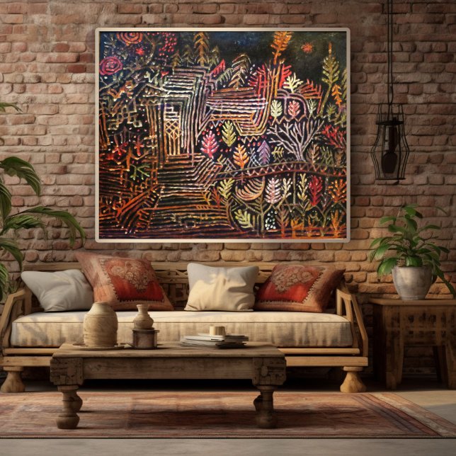 Poster Sem título (Reconstrução) por Paul Klee 1926 (Criador carregado)