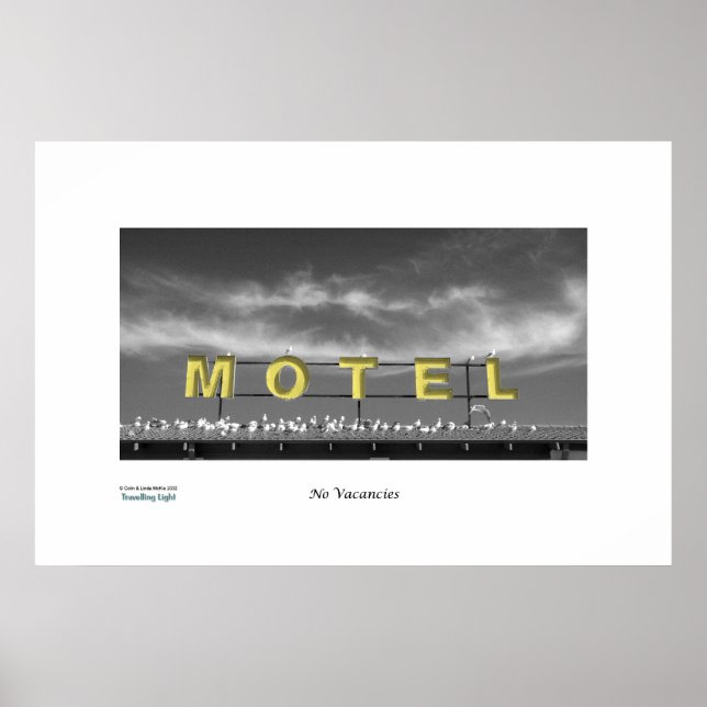 Pôster Sem vagas (Frente)