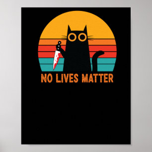 Poster Sem Vidas - Dia de as Bruxas engraçado Cat Sticker