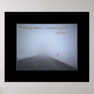 Pôster Sem visão, as pessoas perecem