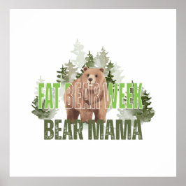 Poster Semana do Urso Gordo