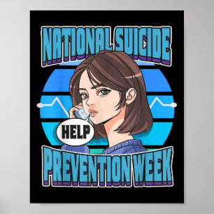 Poster Semana Nacional de Prevenção do Suicídio Suporte S