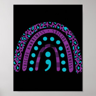 Poster Semicolão de Sensibilização para o Suicídio - Prev