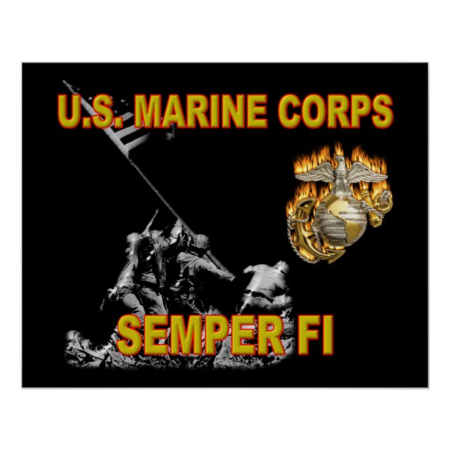 PÔSTER SEMPER FI (Frente)