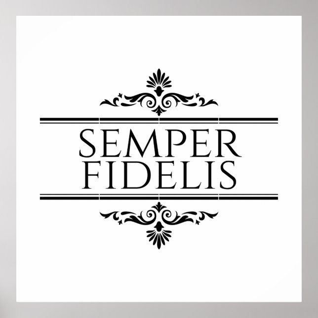Poster Semper Fidelis (Frente)