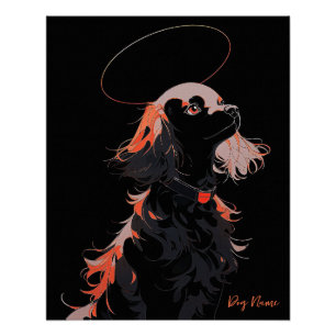 Pôster Sempre Adorarei Cachorro De Cocker Spaniel 004