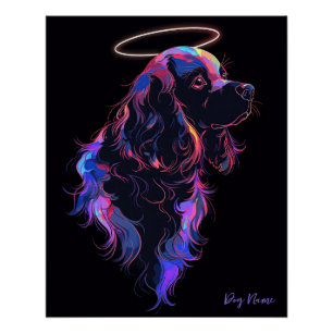 Pôster Sempre Adorarei Cachorro De Cocker Spaniel 005