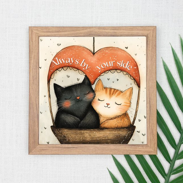 Poster Sempre ao seu lado, o Balão de Gato Louco (Criador carregado)