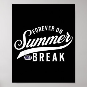 Poster Sempre De Férias De Verão Est 2026 Aposentadoria