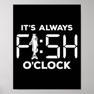 Poster Sempre É Hora do Peixe Piadas de Pesca
