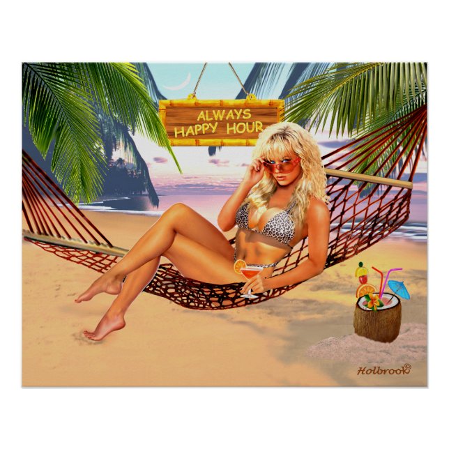 PÔSTER SEMPRE FELIZ HORA (Frente)