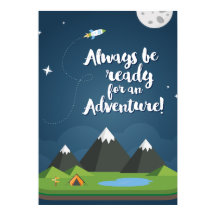 Sempre pronto para uma Aventura! Berçário & Crianç