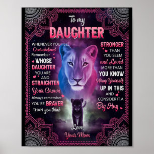 Poster Sempre Que Sentimos Uma Mãe De Leão Esmagada Para 