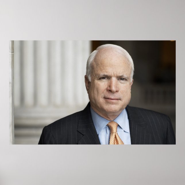 Pôster Sen. John McCain (Frente)