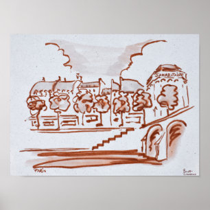 Pôster Sena para Samaritaine  Paris, França