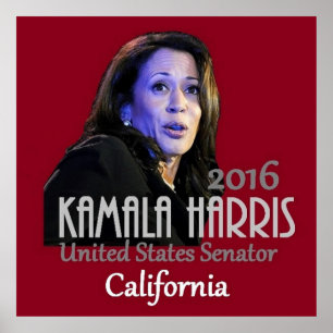 Pôster Senado 2016 de Kamala Harris