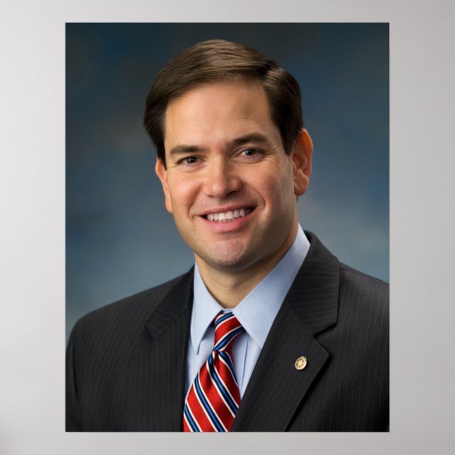 Pôster Senador Marco Rubio (Frente)