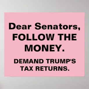 Pôster Senadores Seguem Protesto de Retorno de Imposto de