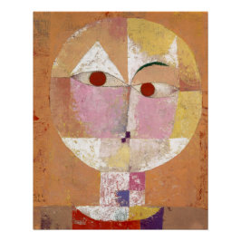 Pôster Senecio (Baldgreis) (1922) pintura de Paul Klee