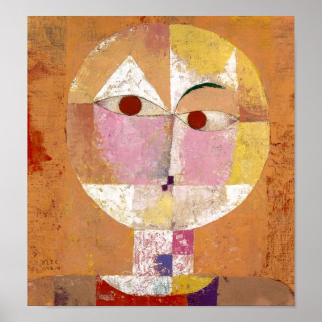Poster Senecio | Paul Klee | (Frente)