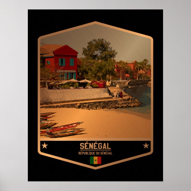 Poster Senegal (Frente)