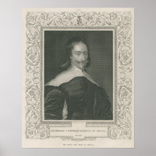 Pôster Senhor Archibald Campbell, ø Marquess