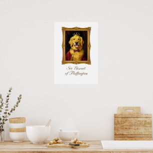 Poster Senhor Biscoito de Fluffington