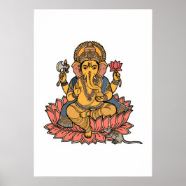 Poster Senhor Ganesha