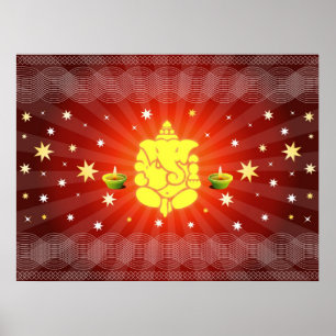 Pôster Senhor Ganesha