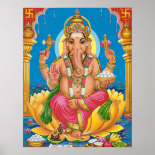Poster Senhor Ganesha