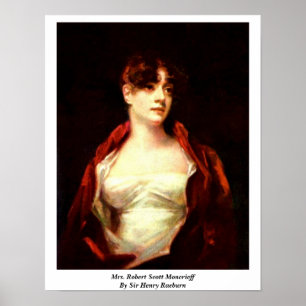 Pôster Senhor Henry Raeburn da Sra. Robert Scott