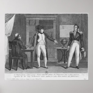 Pôster Senhor Hudson Lowe que vem no estudo de Napoleon