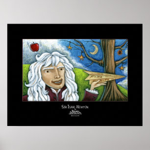 Pôster Senhor Isaac Newton