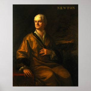 Pôster Senhor Isaac Newton, 1710
