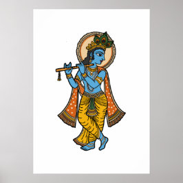 Poster Senhor Krishna