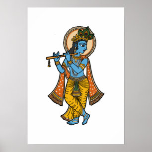 Poster Senhor Krishna
