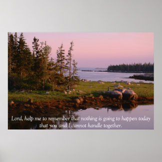 Pôster Senhor, me ajude a lembrar