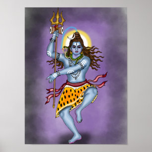 Poster Senhor Nataraja Shiva 