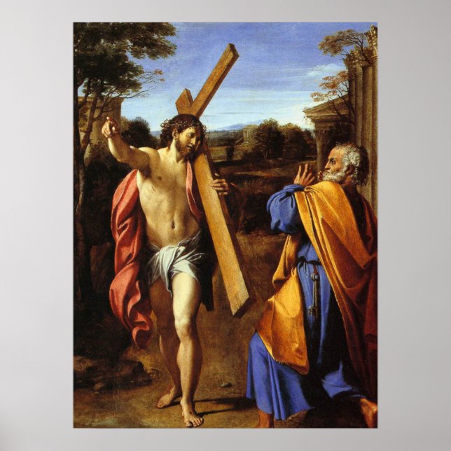 Pôster "Senhor, Onde Te Goest?" (Frente)