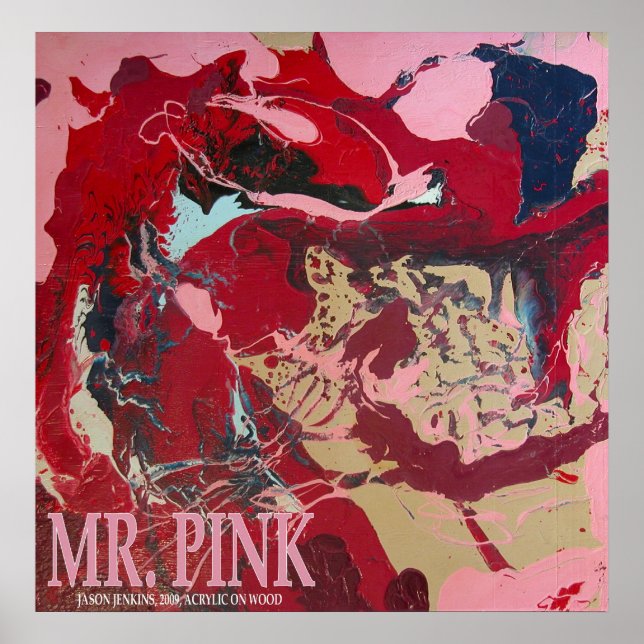 PÔSTER SENHOR PINK (Frente)