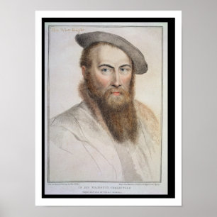 Poster Senhor Thomas Wyatt (c.1503-42) gravado por