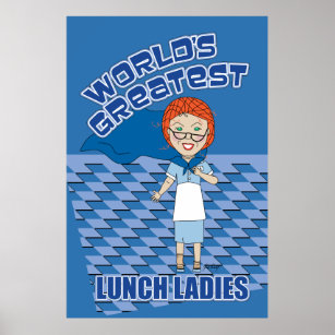 Poster Senhora Almoçadora - A Maior do Mundo