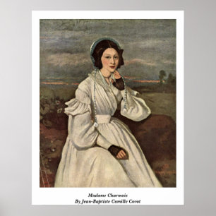 Poster Senhora Charmois Jean-Baptiste Camilo Corot