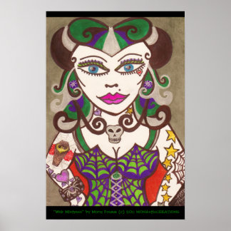 Poster "Senhora da Web"