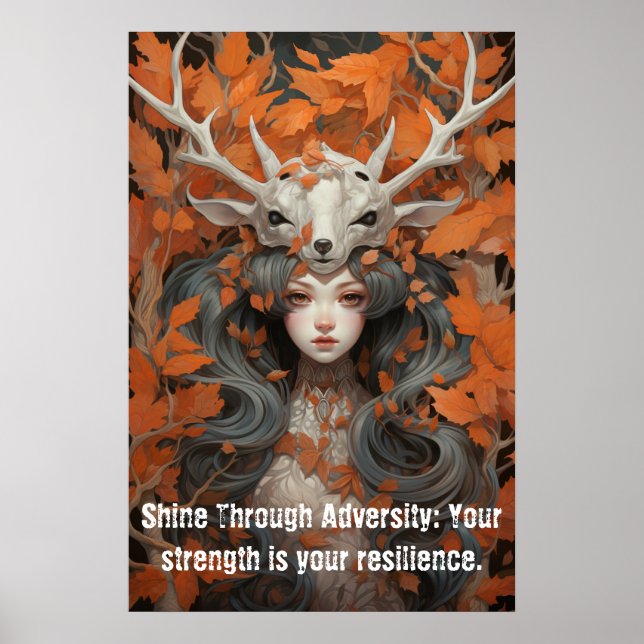 Poster Senhora das Folhas (Frente)