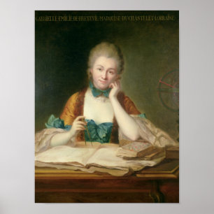 Pôster Senhora de Chatelet-Lomont